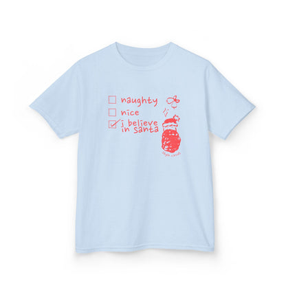 Naughty or Nice Christmas Kids T-Shirt