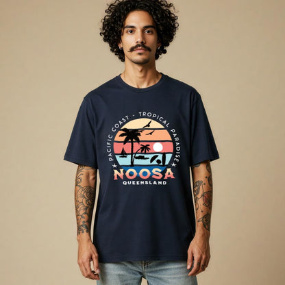 Noosa Queensland Surf & Beach Custom T-Shirt - Style Circus