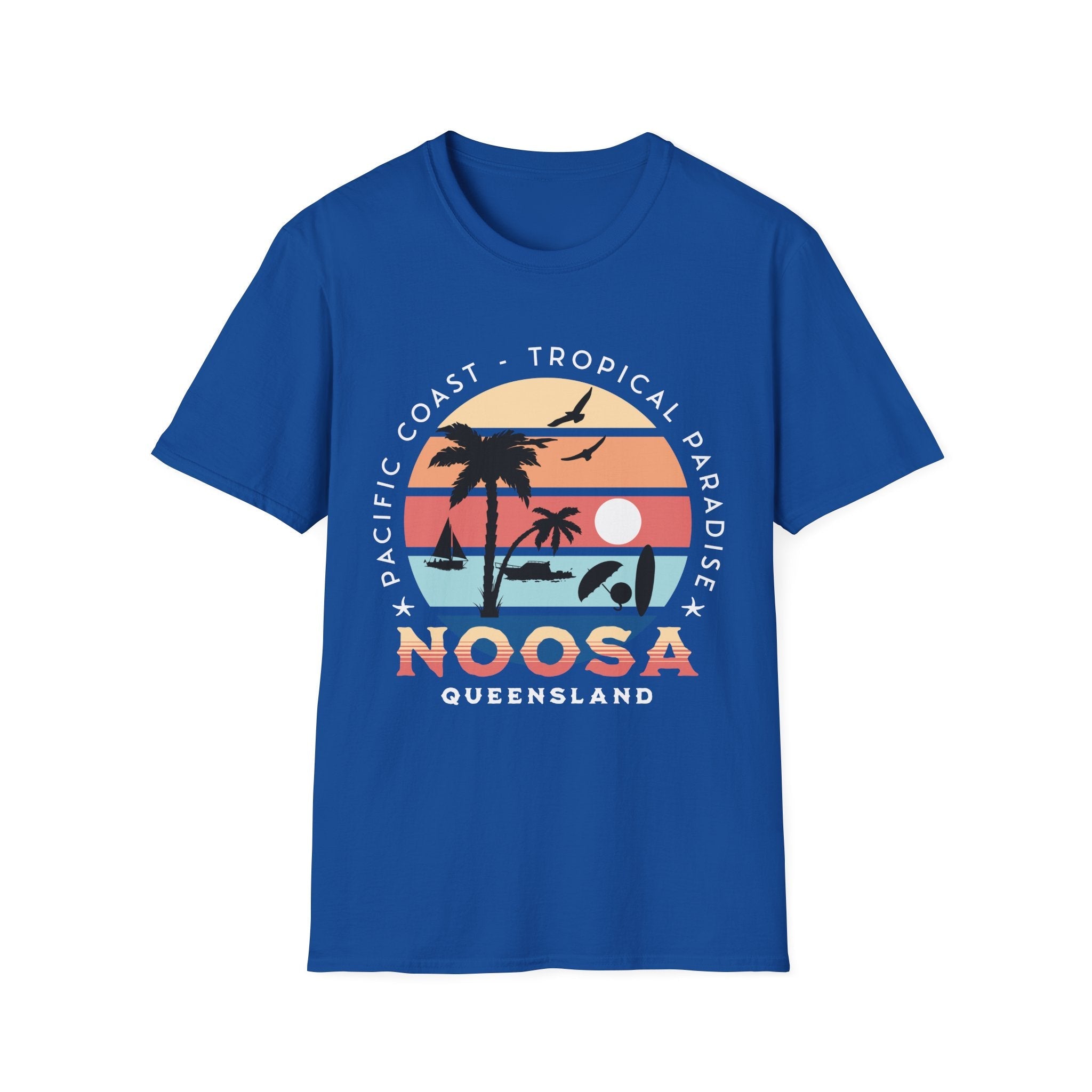 Noosa Queensland Surf & Beach Custom T-Shirt - Style Circus