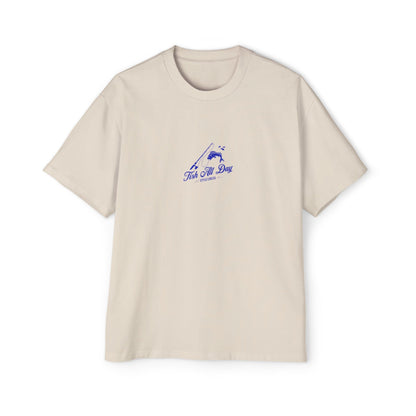 O'fishally Retired Fishing Oversized Tee