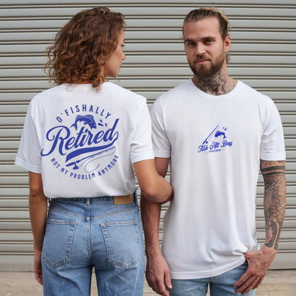 O'fishally Retired Fishing T-Shirt