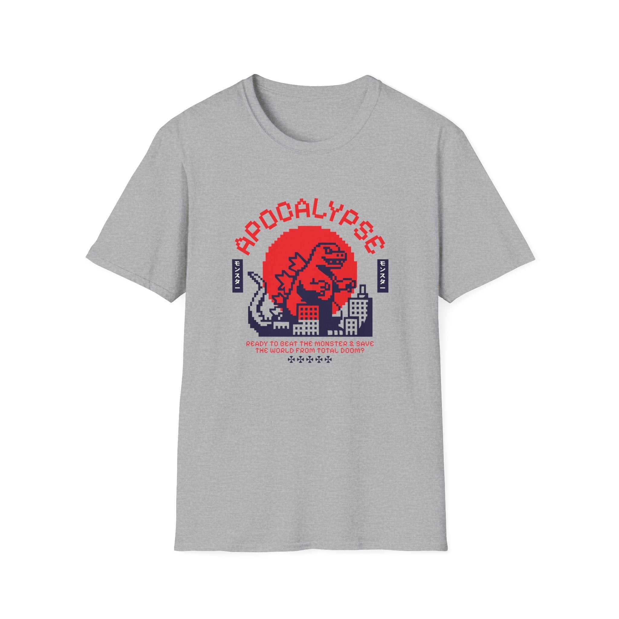 Pixel Japanese Monster Unisex T-Shirt