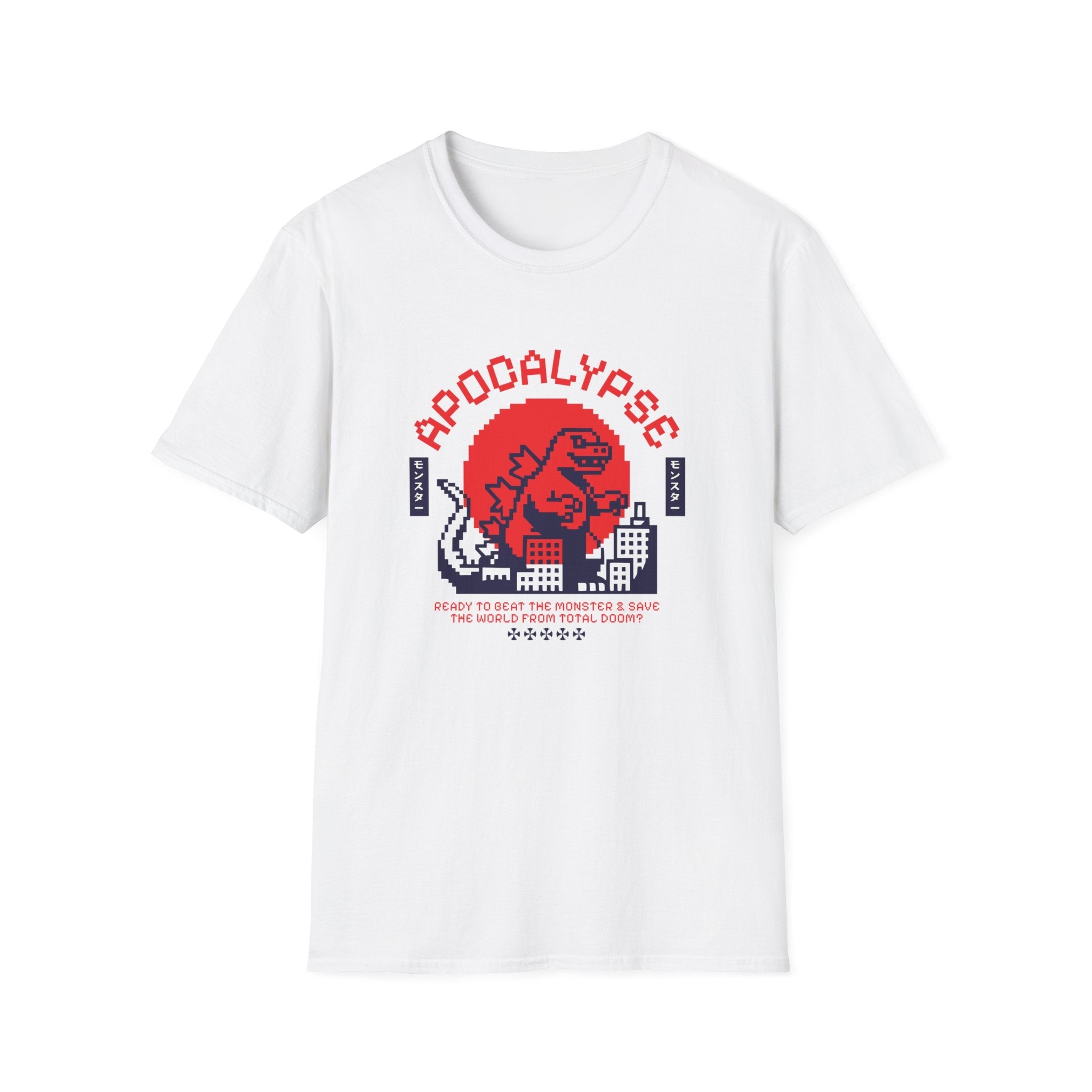 Pixel Japanese Monster Unisex T-Shirt