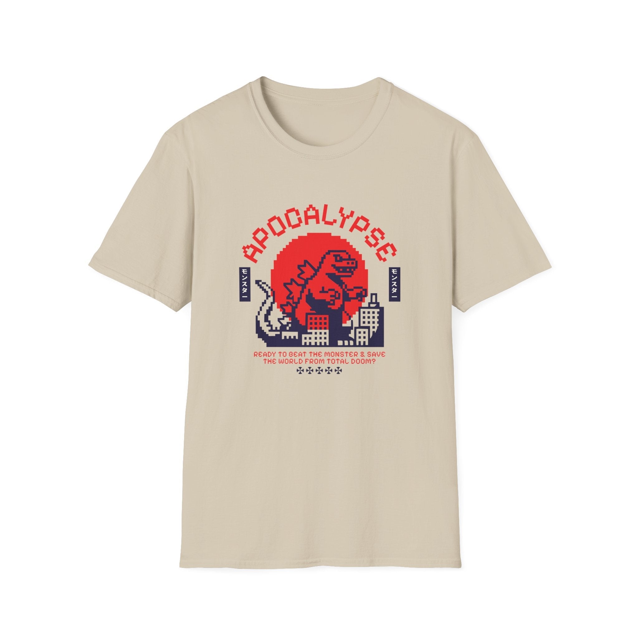 Pixel Japanese Monster Unisex T-Shirt