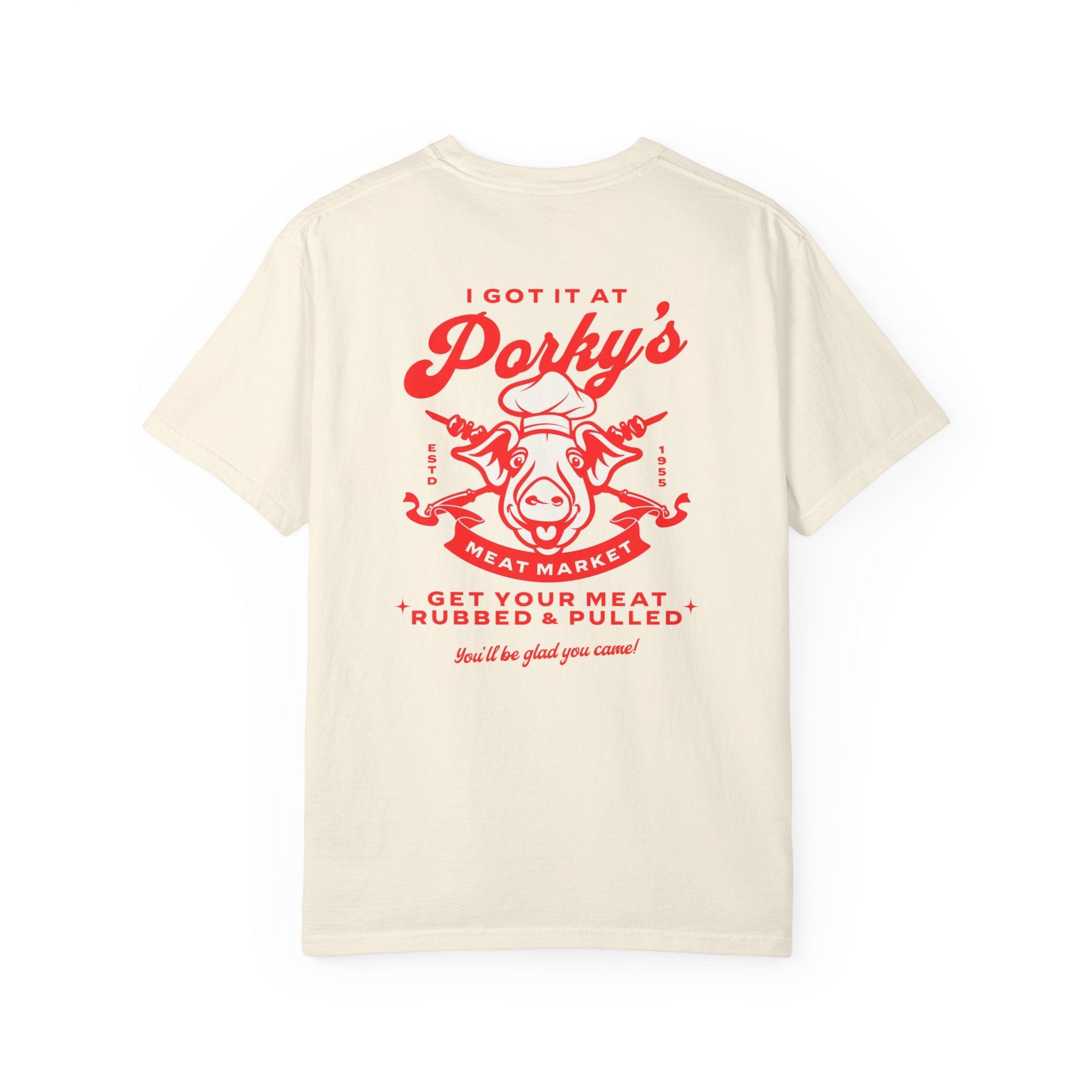 Porky's Meat Market Relaxed Fit Unisex T-Shirt