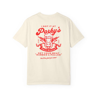 Porky's Meat Market Relaxed Fit Unisex T-Shirt