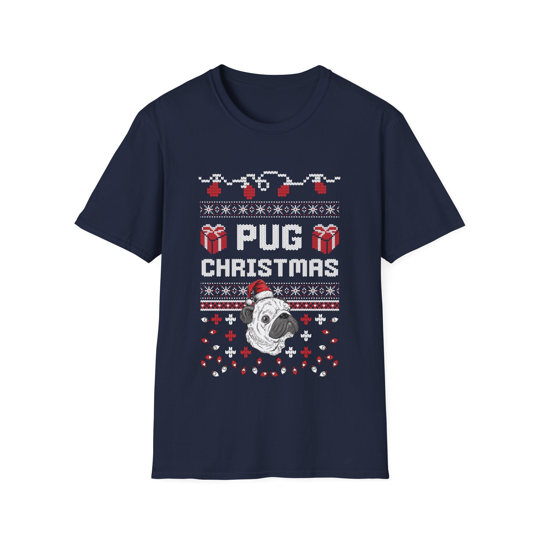 Pug Christmas Dog T-Shirt - Style Circus