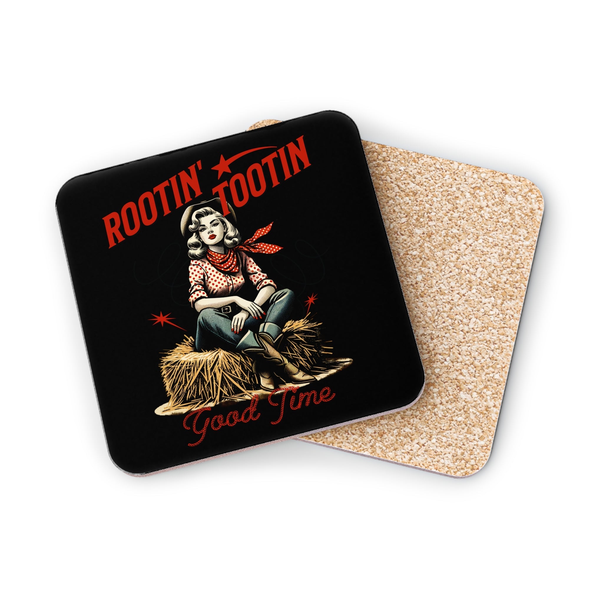 Rootin Tootin Good Time Drink Coasters