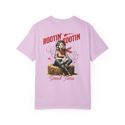 Rootin Tootin Good Time Western Relaxed Fit Unisex T-Shirt
