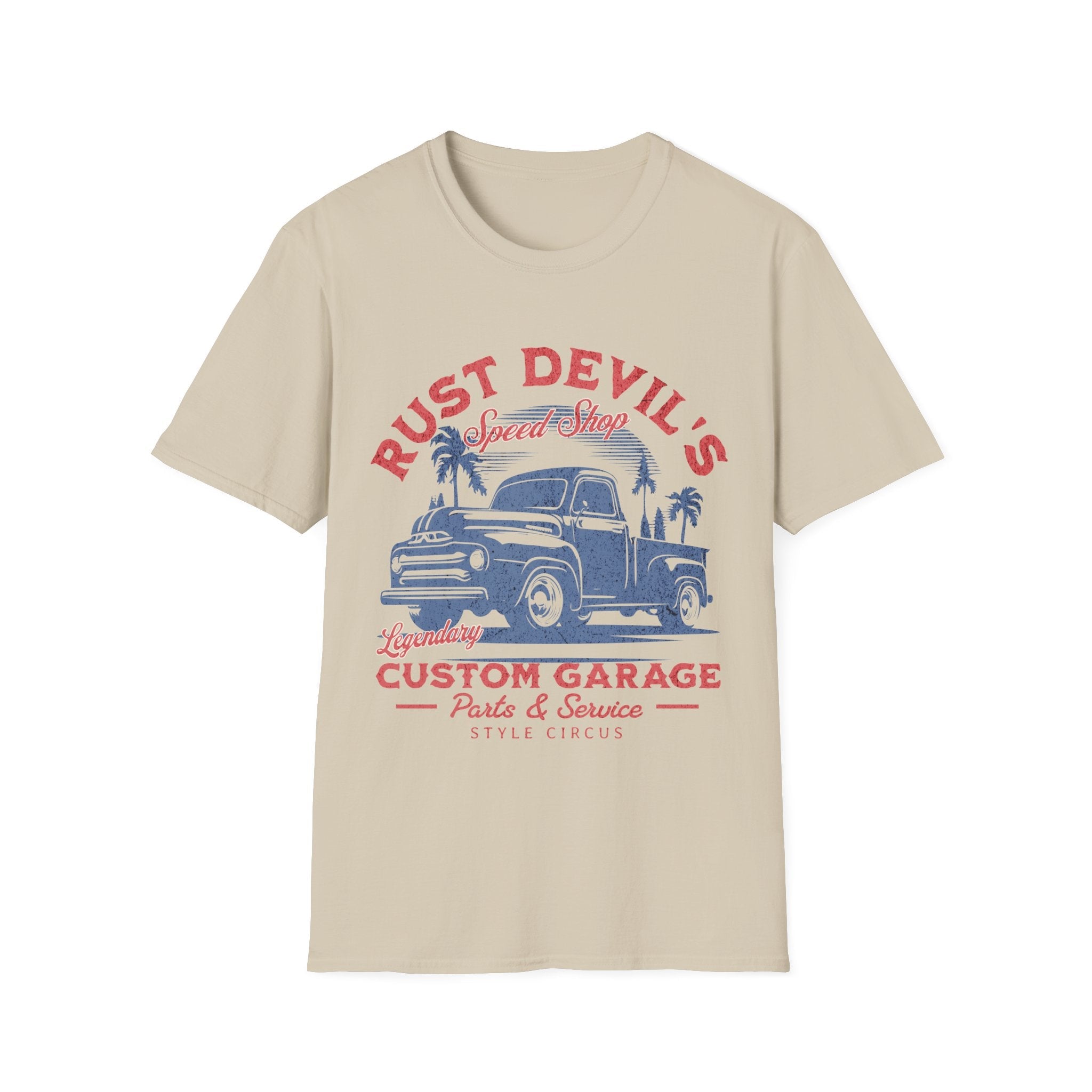 Rust Devil's Legendary Garage Custom T-Shirt