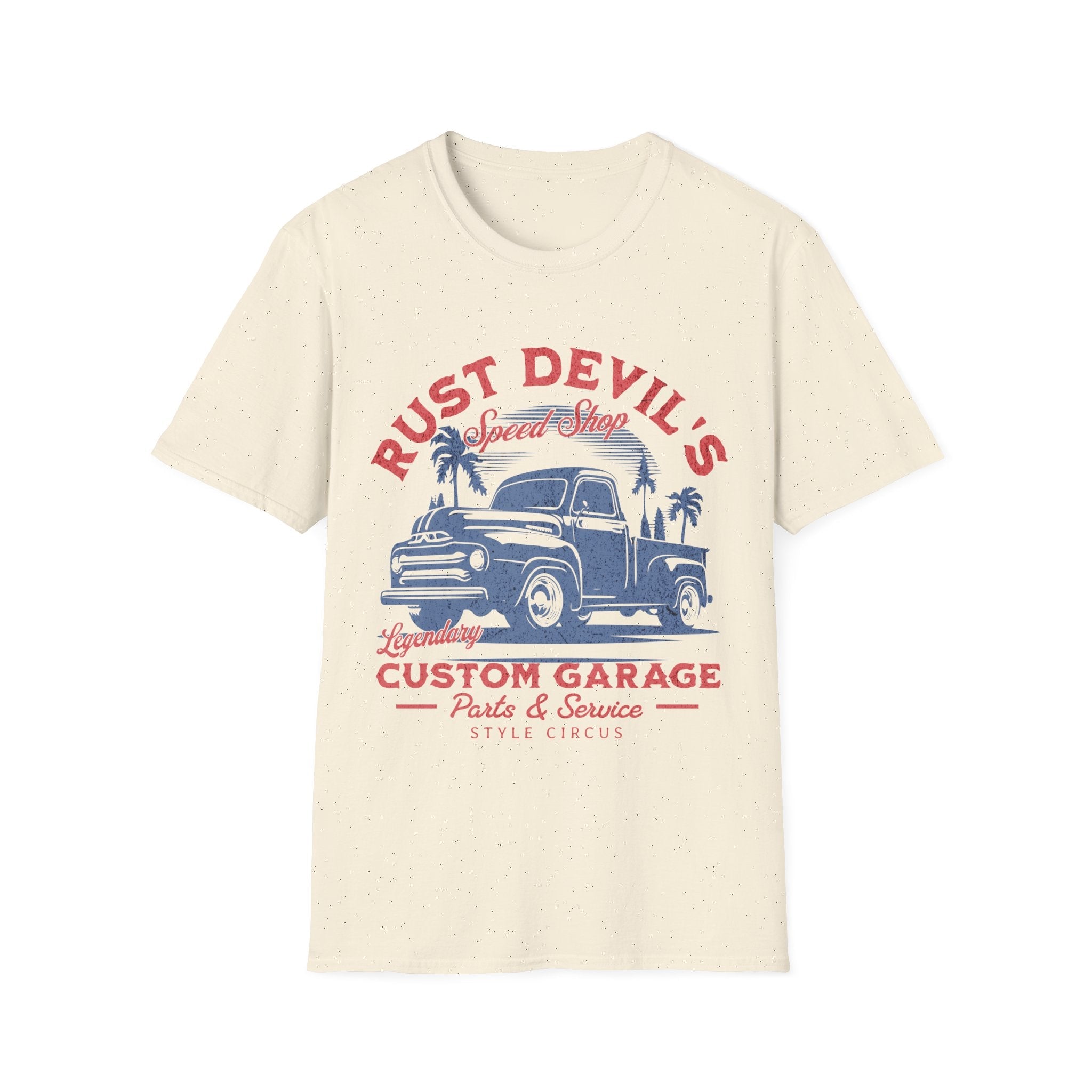 Rust Devil's Legendary Garage Custom T-Shirt - Style Circus