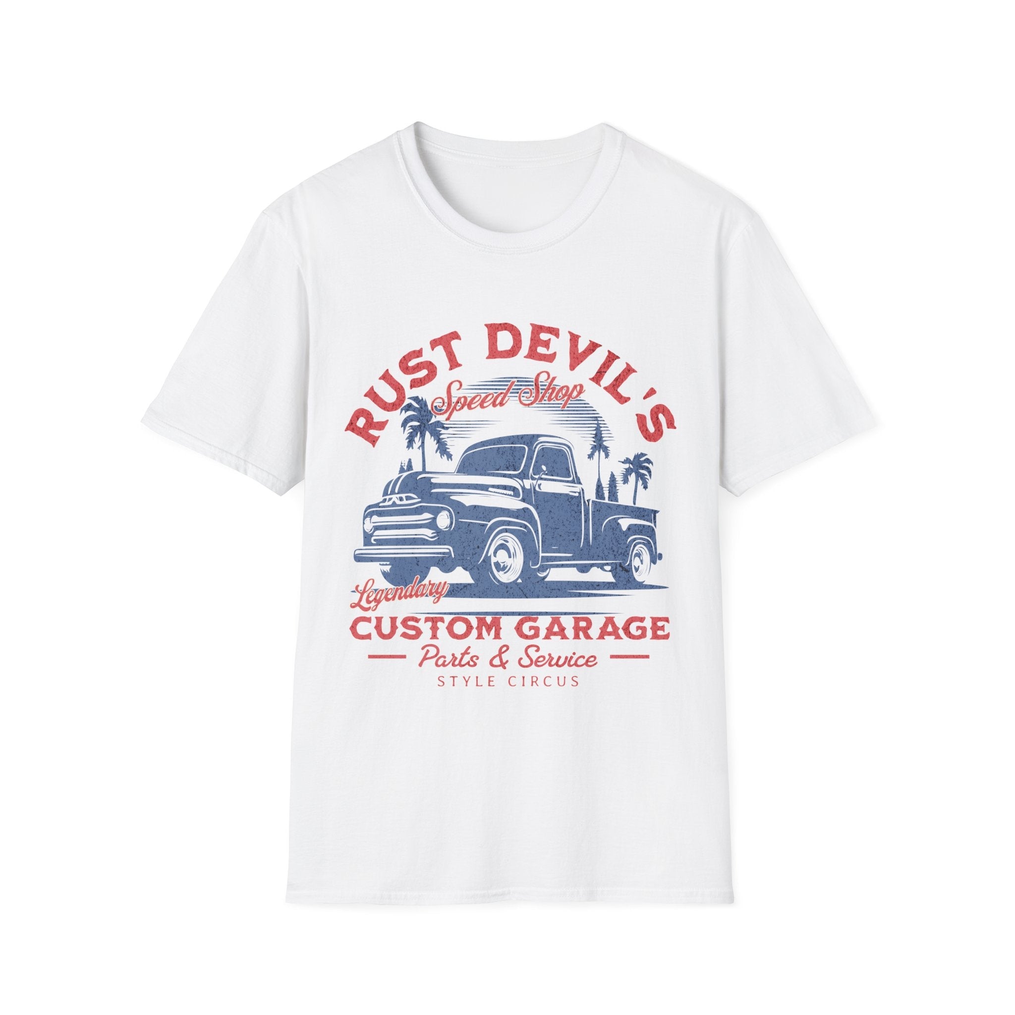 Rust Devil's Legendary Garage Custom T-Shirt - Style Circus