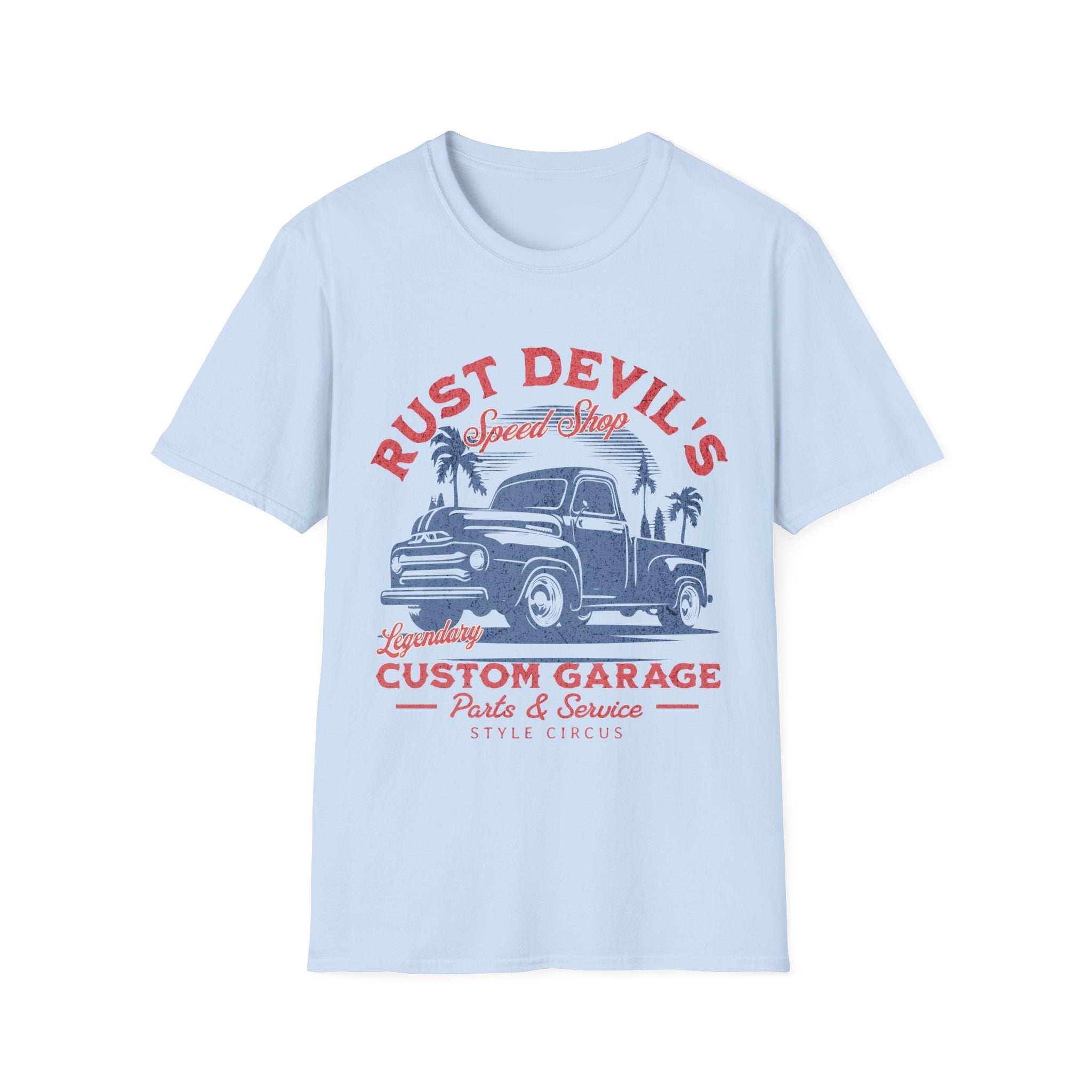 Rust Devil's Legendary Garage Custom T-Shirt