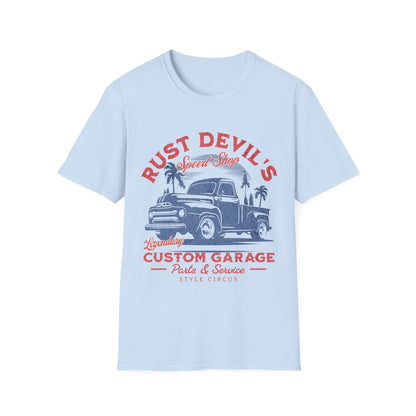 Rust Devil's Legendary Garage Custom T-Shirt