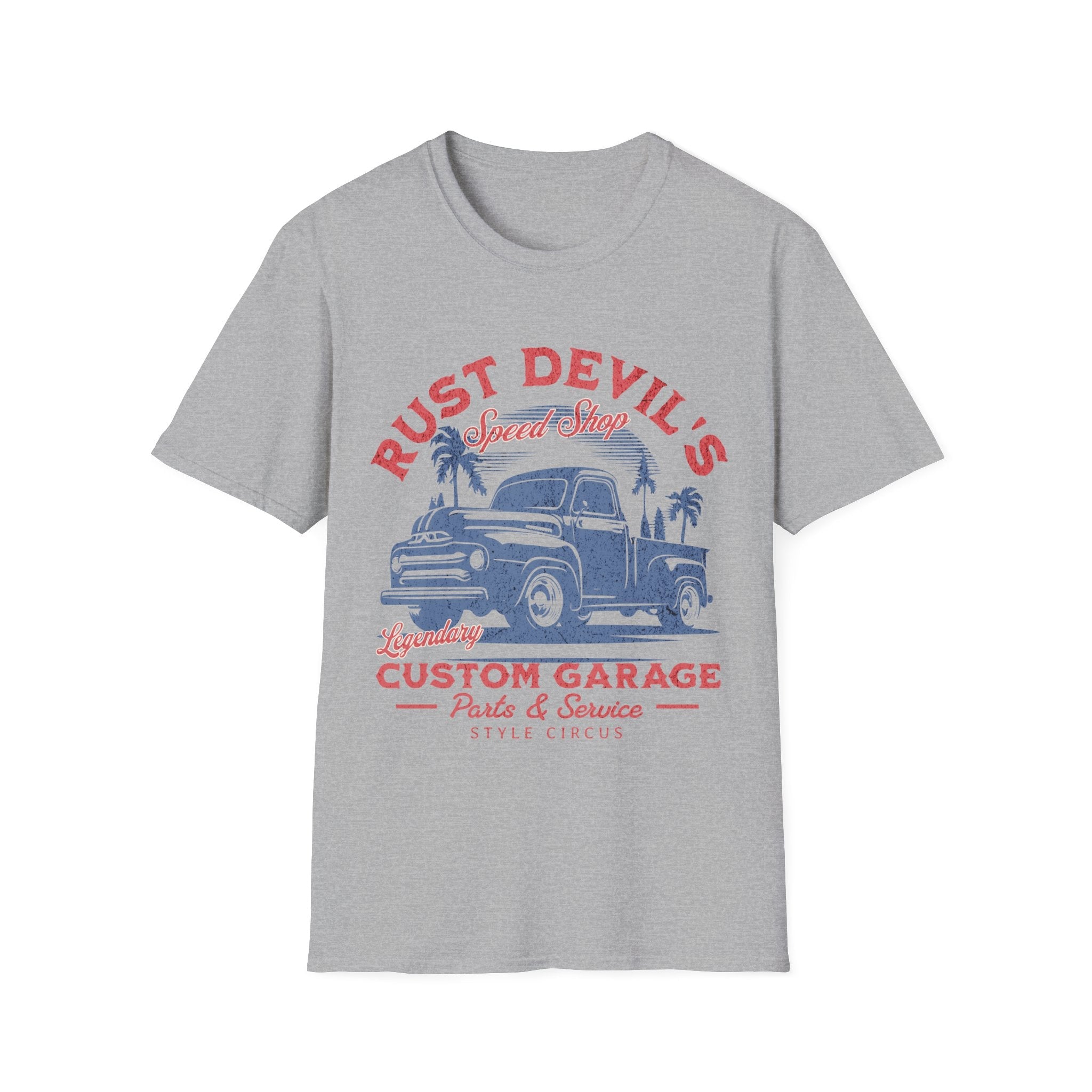 Rust Devil's Legendary Garage Custom T-Shirt