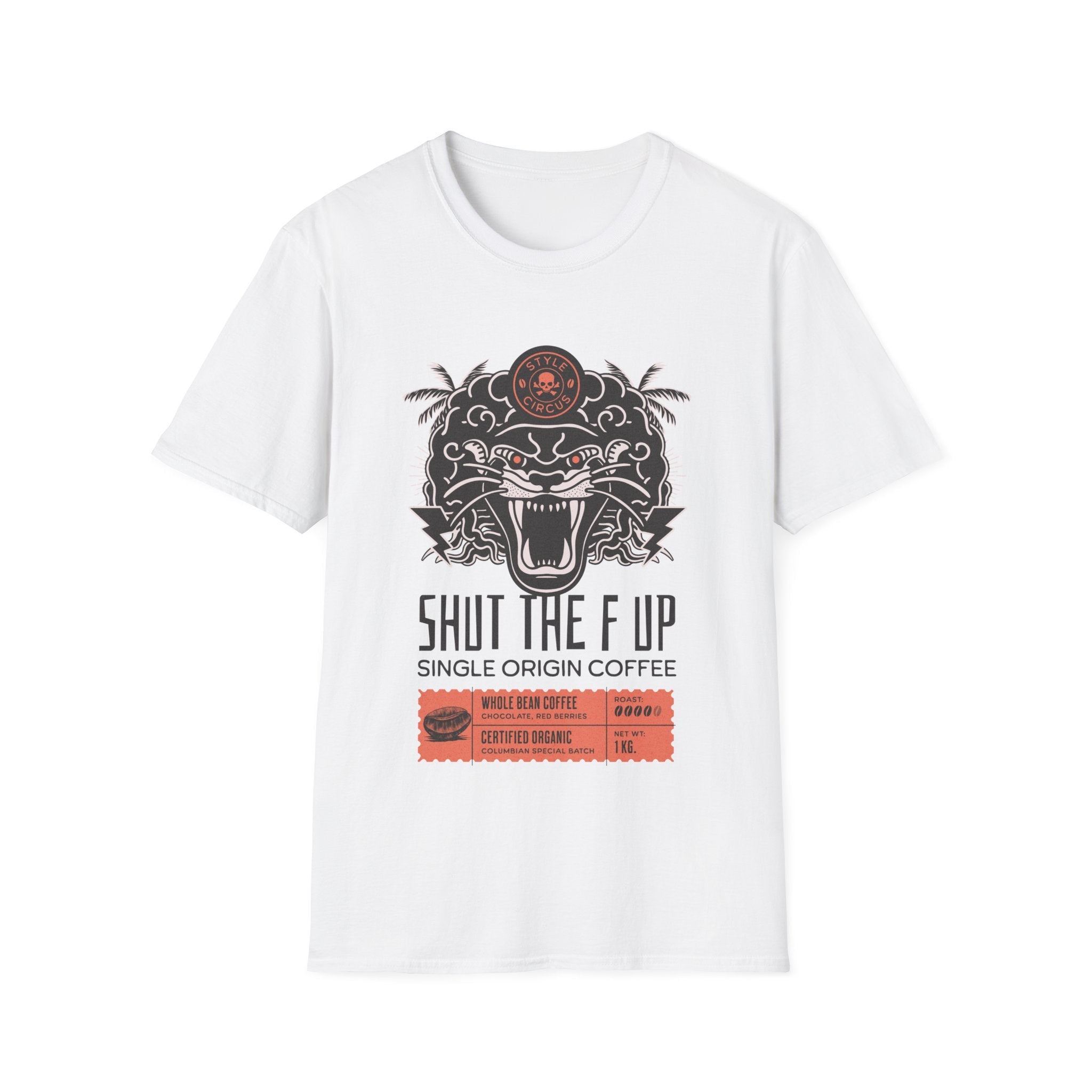 Shut The F Up Coffee T-Shirt - Style Circus