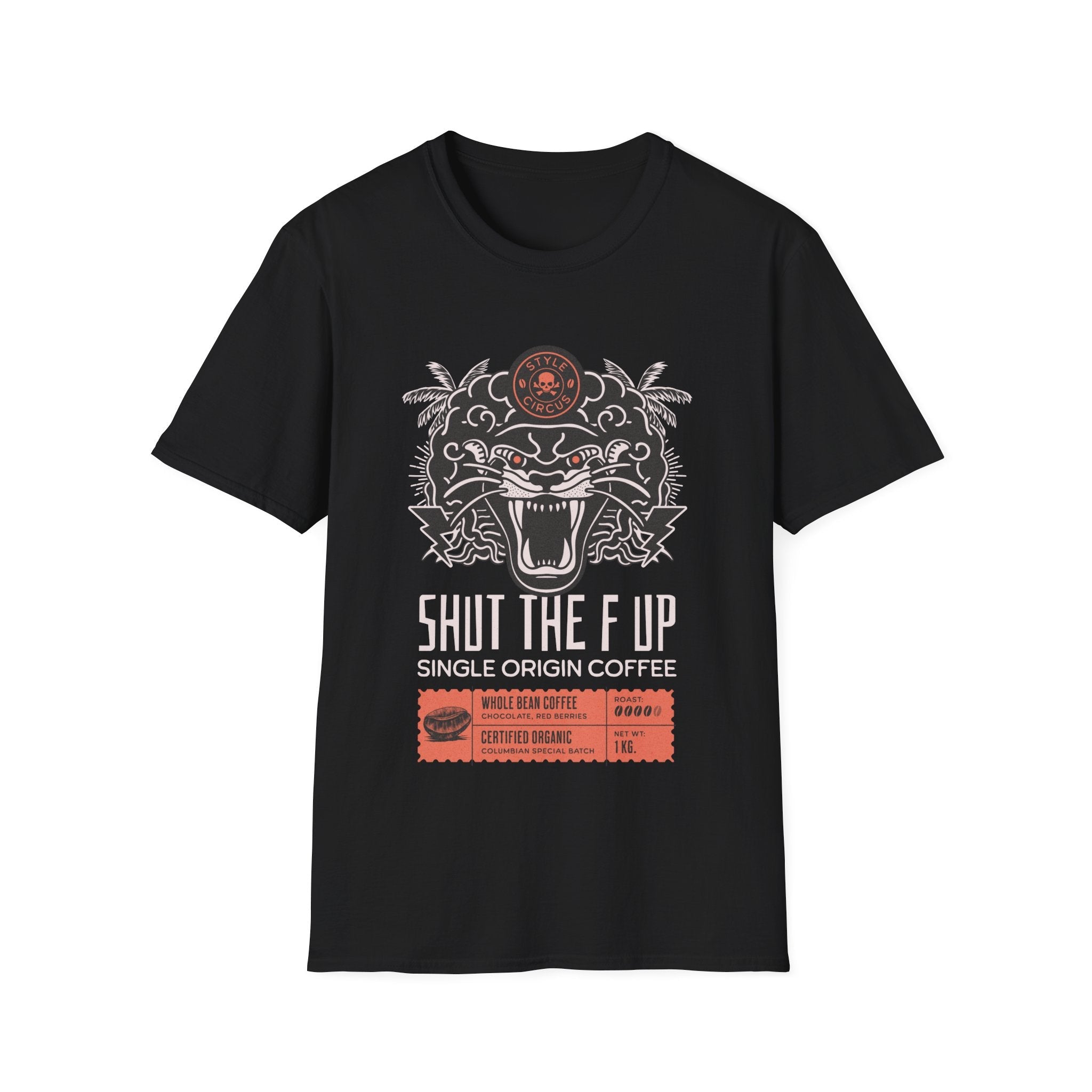 Shut The F Up Coffee T-Shirt - Style Circus