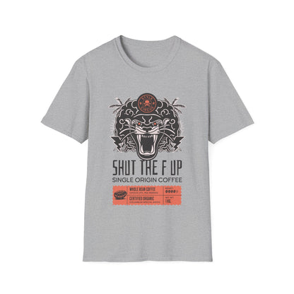 Shut The F Up Coffee T-Shirt - Style Circus