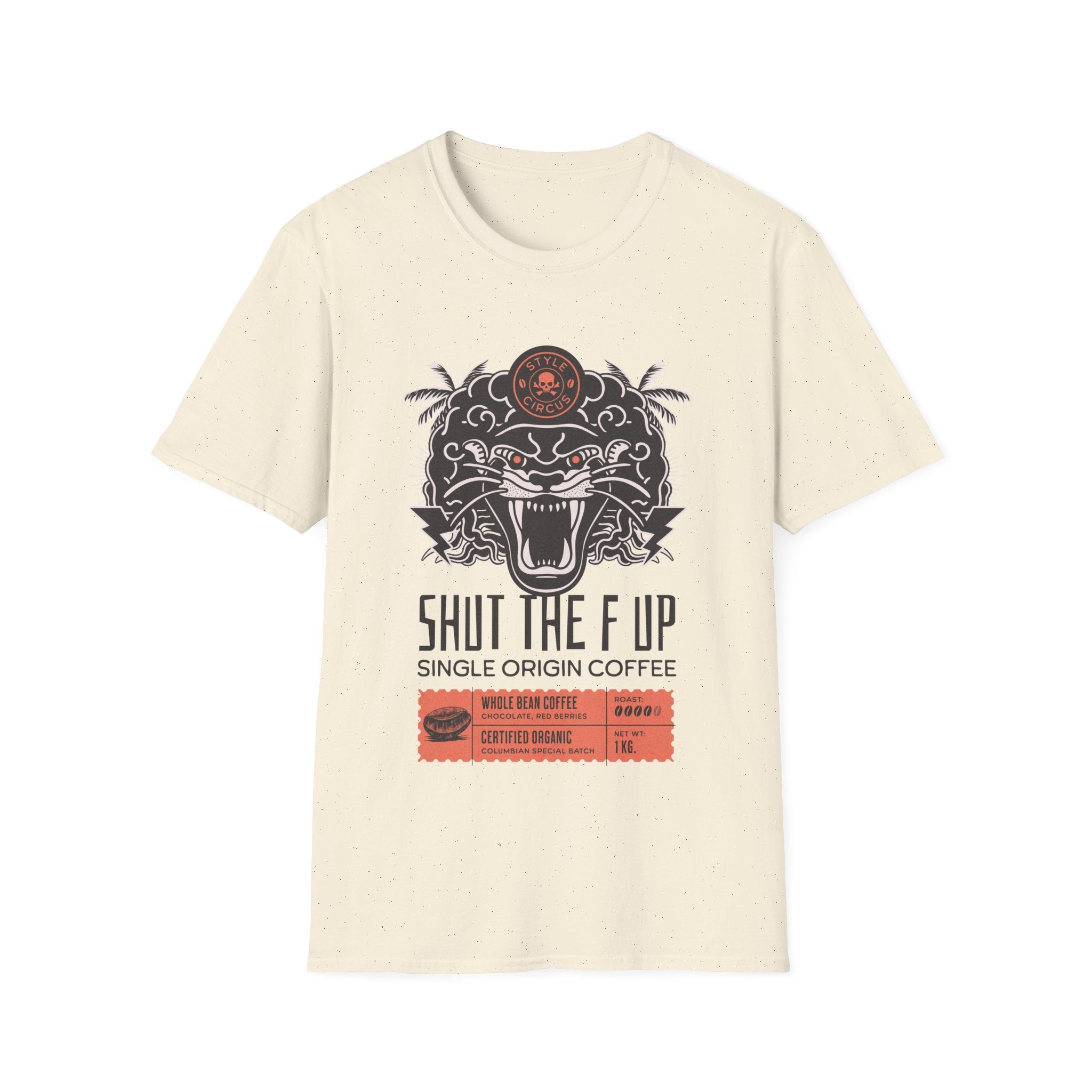 Shut The F Up Coffee T-Shirt - Style Circus