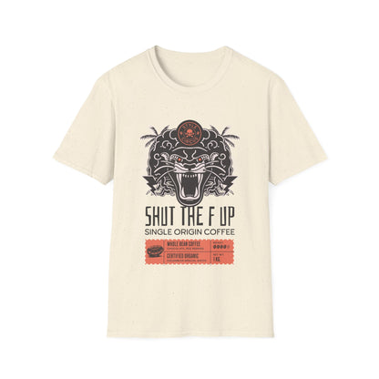 Shut The F Up Coffee T-Shirt - Style Circus