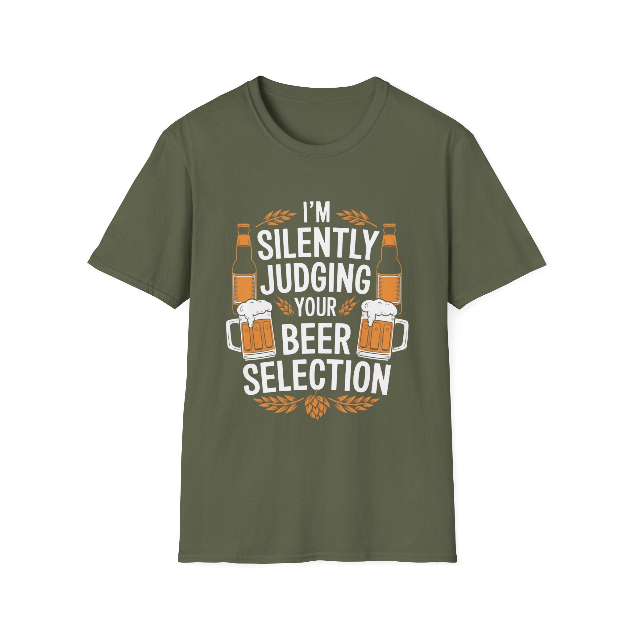 Silently Judging Your Beer Selection Funny Custom T-Shirt - Style Circus