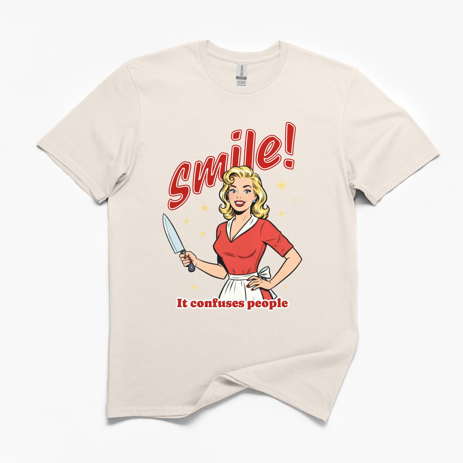 Smile It Confuses People T-Shirt