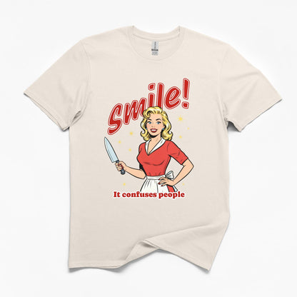 Smile It Confuses People T-Shirt