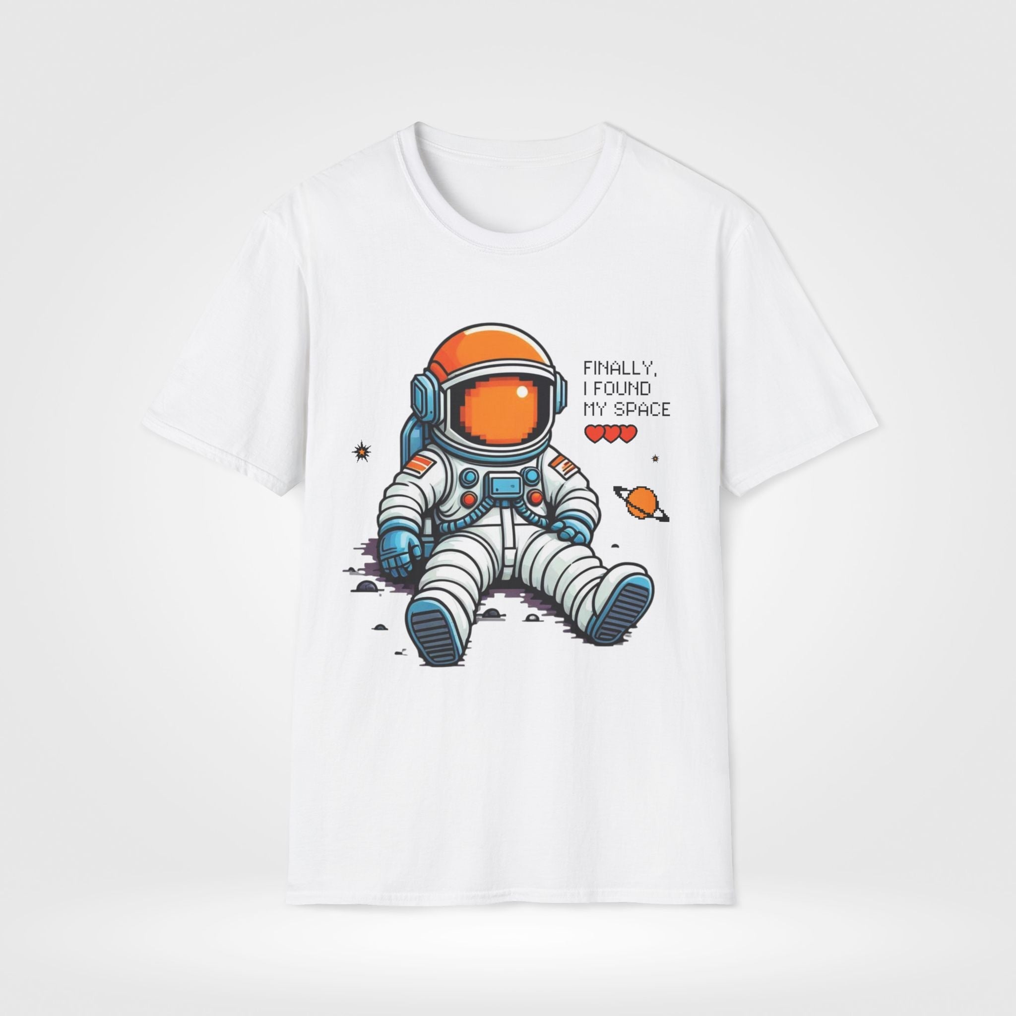 Space Astronaut Graphic T-Shirt - Style Circus