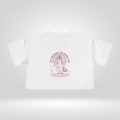 Sparkle Like Unicorns Crop Tee