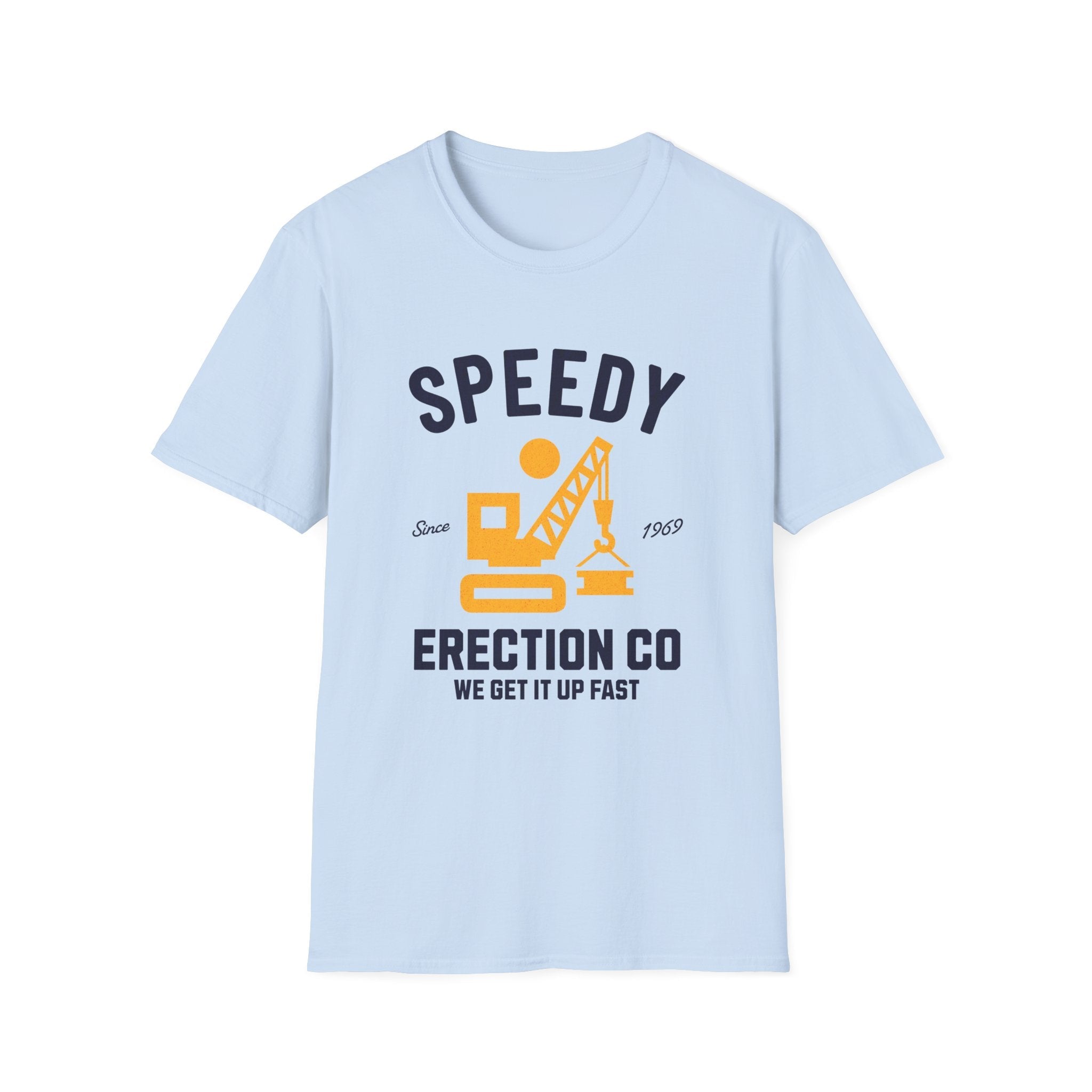 Speedy Erection Company Funny T-Shirt - Style Circus