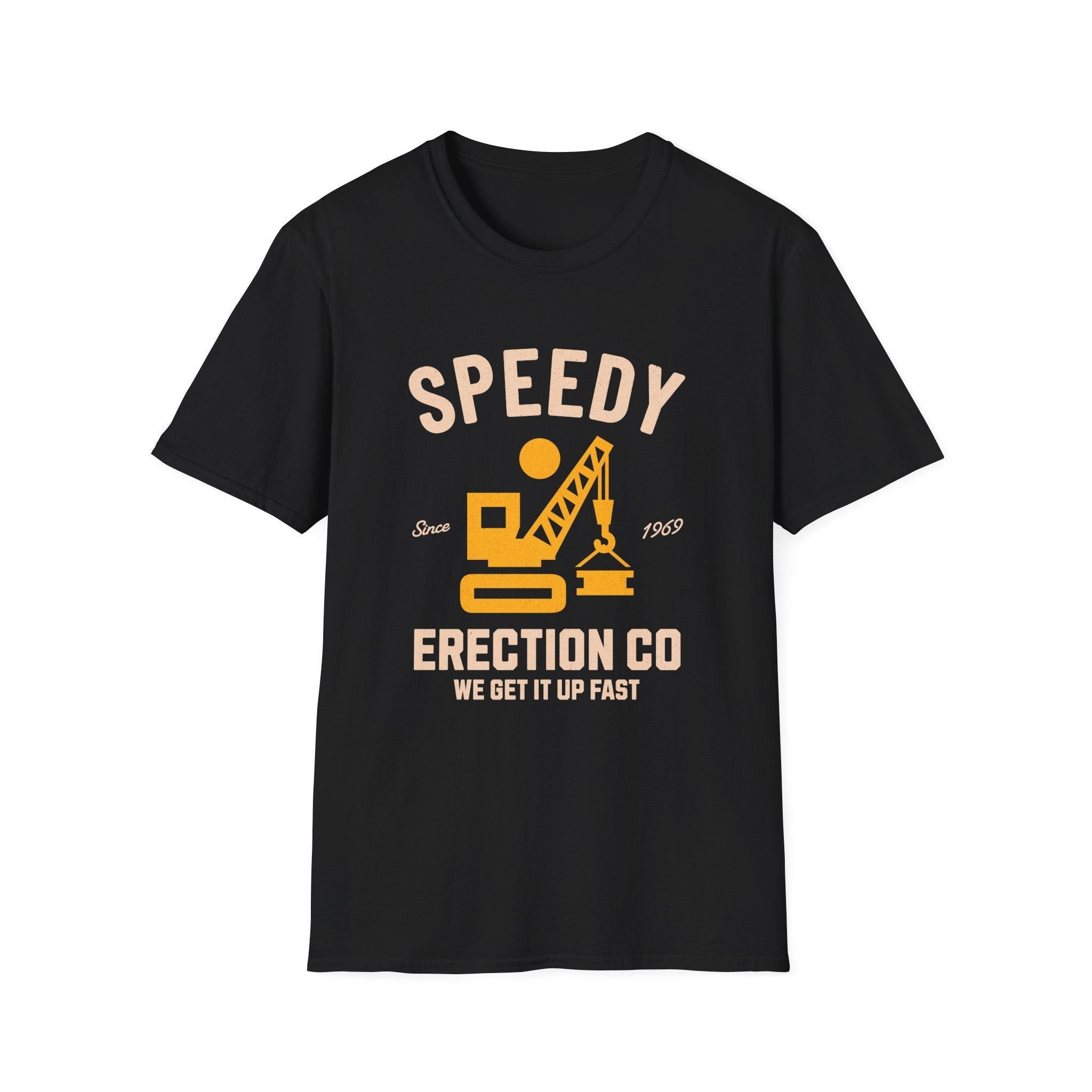 Speedy Erection Company Funny T-Shirt - Style Circus