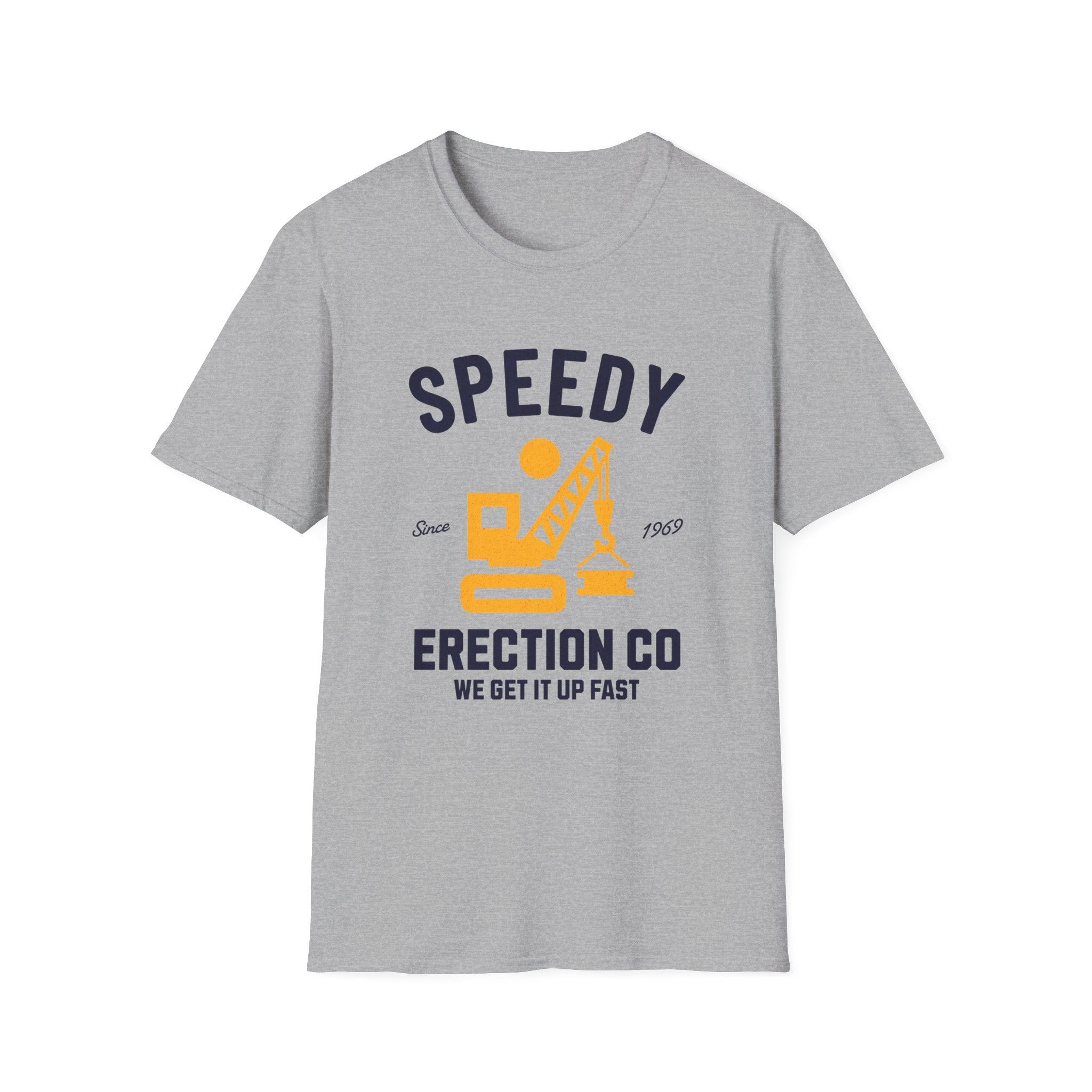 Speedy Erection Company Funny T-Shirt - Style Circus