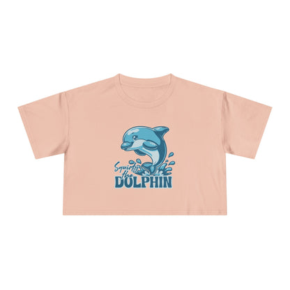 Squirty the Dolphin Crop Tee