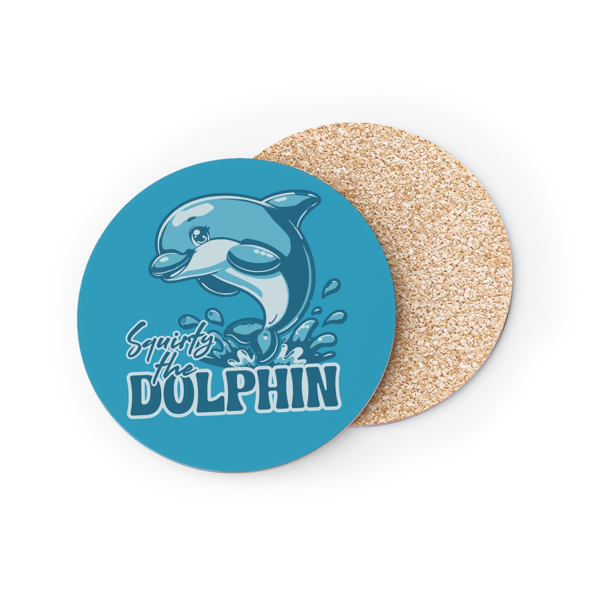 Squirty the Dolphin Drink Coasters