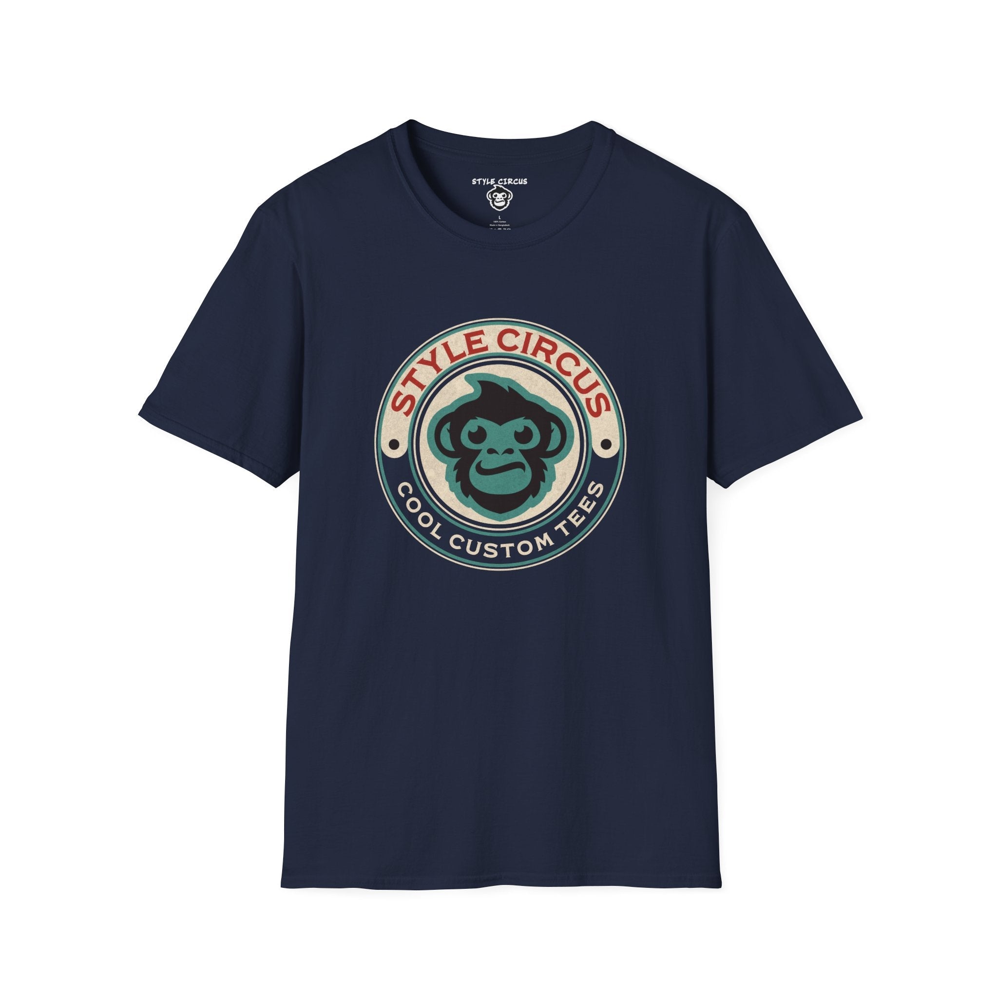 Style Circus Monkey Badge T-Shirt