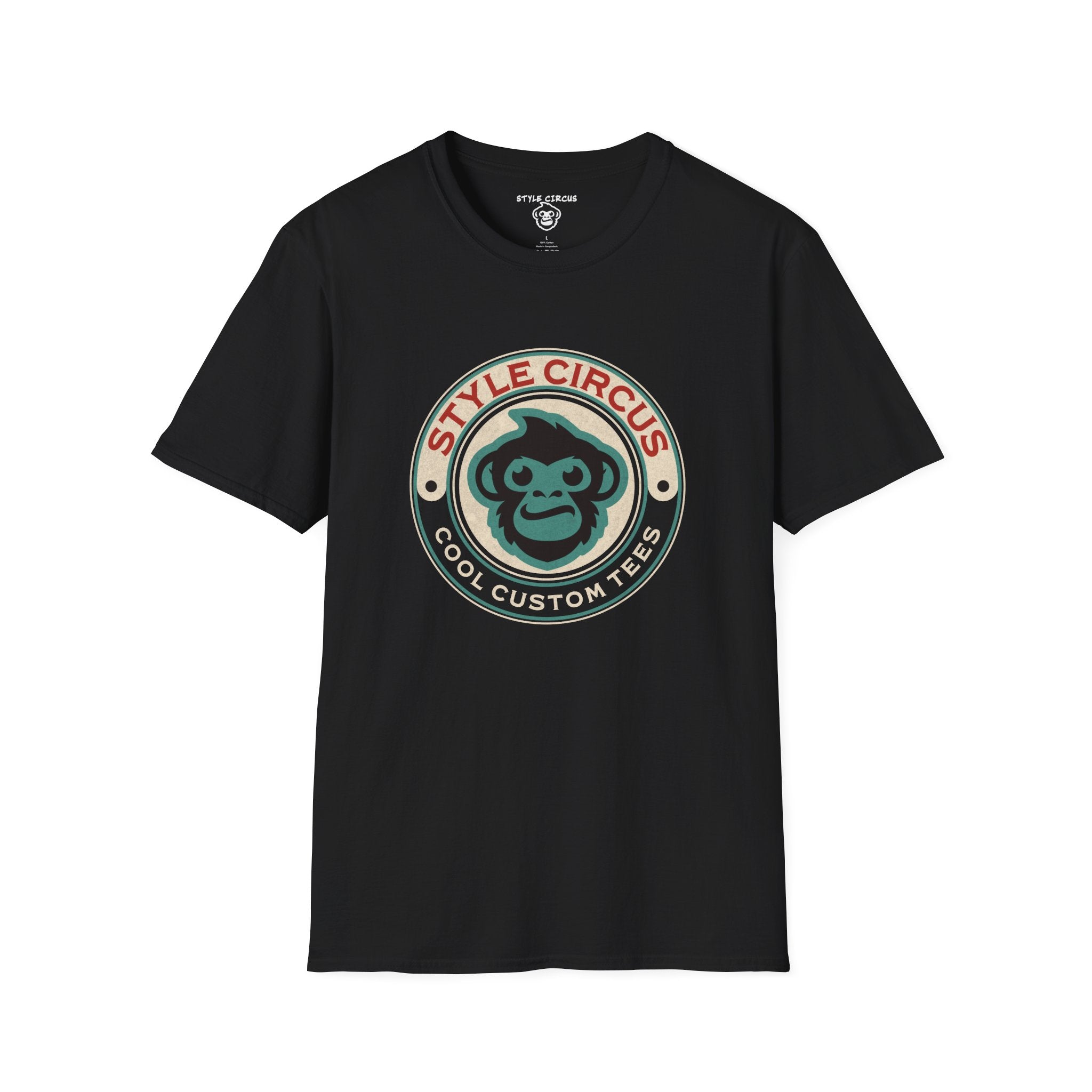 Style Circus Monkey Badge T-Shirt