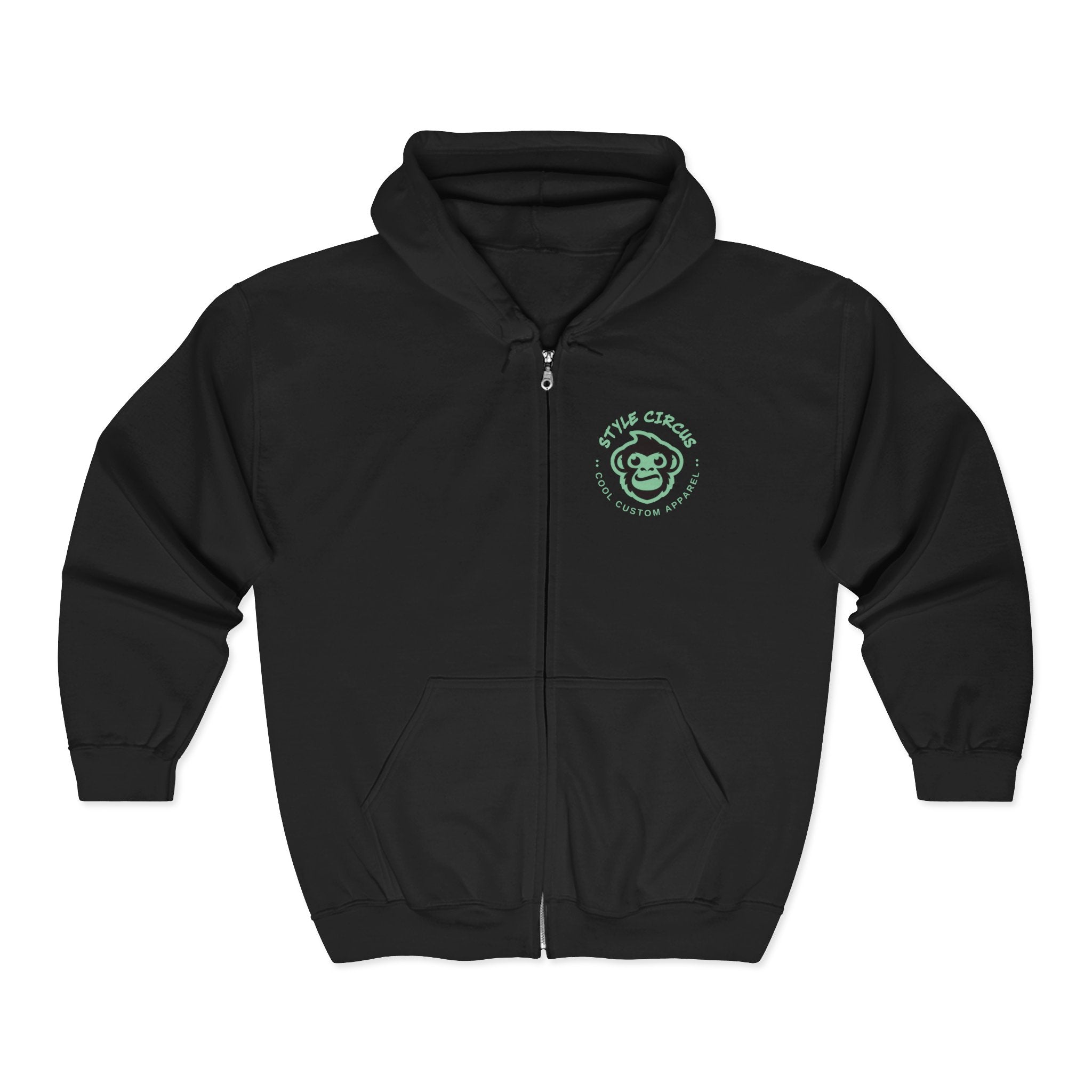 Style Circus Unisex Zip-Up Hoodie