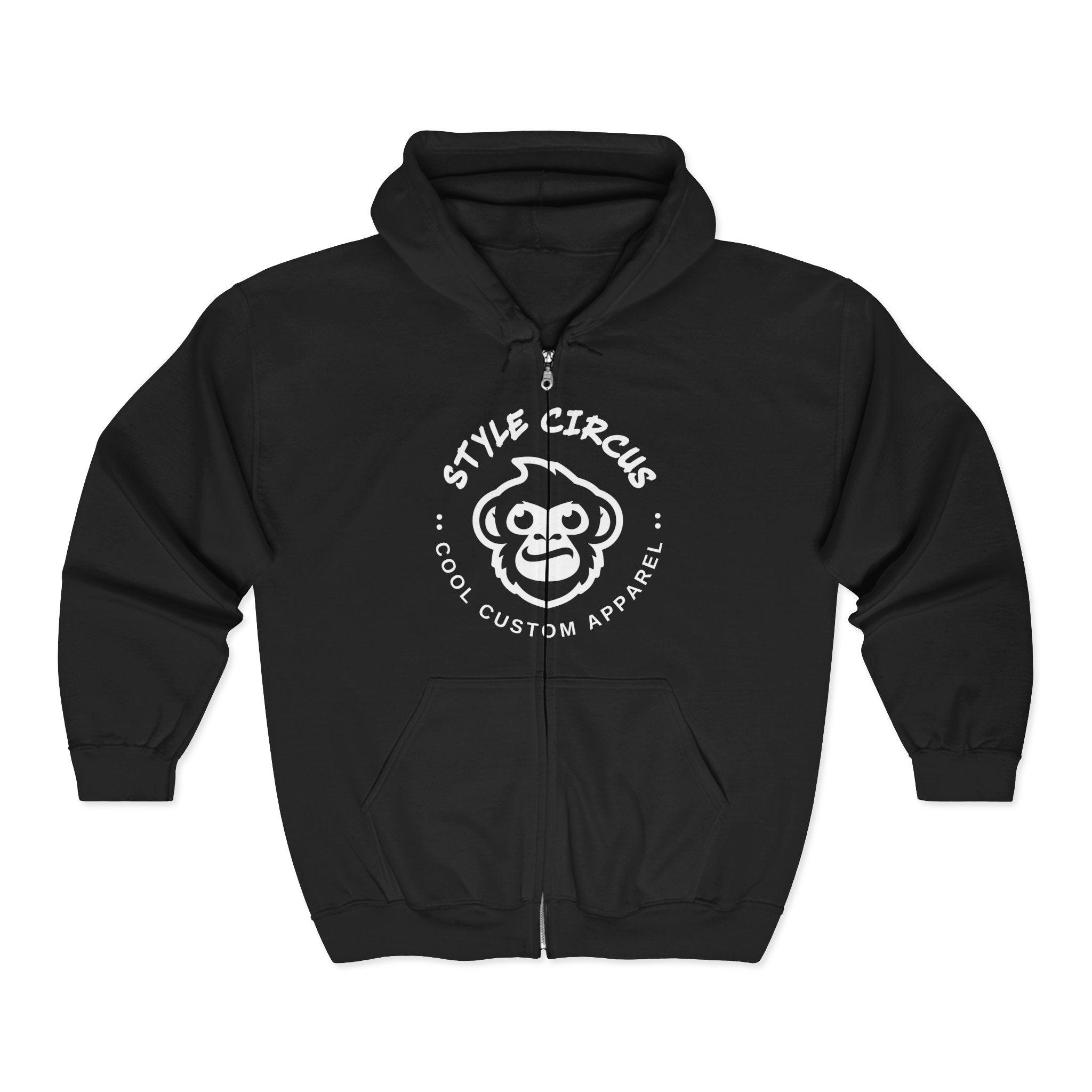 Style Circus Unisex Zip-Up Hoodie