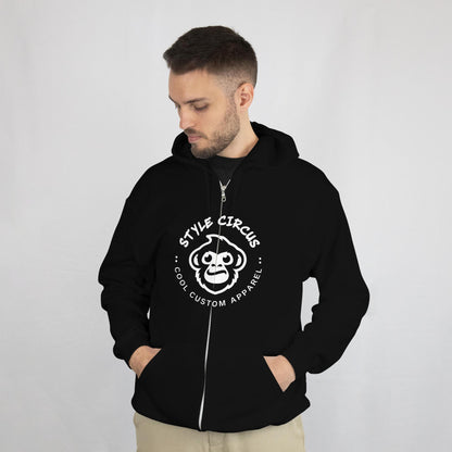 Style Circus Unisex Zip-Up Hoodie