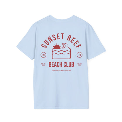 Sunset Reef Beach Club Cairns T-Shirt - Style Circus 