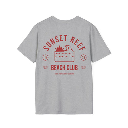 Sunset Reef Beach Club Cairns T-Shirt - Style Circus 