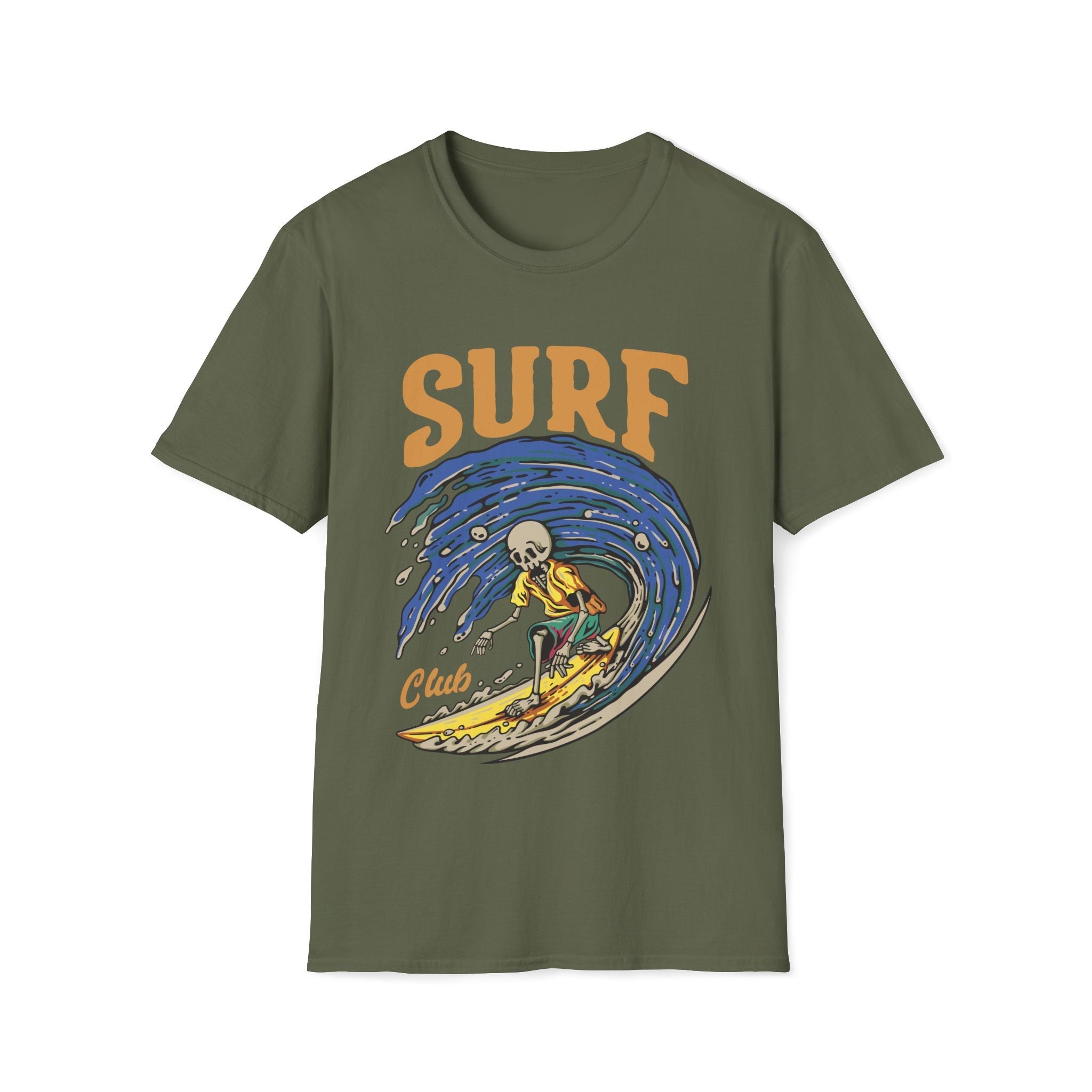 Surf Club Graphic Unisex T-Shirt - Style Circus