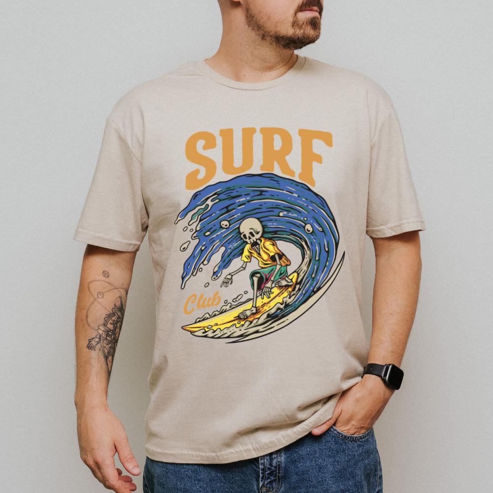 Surf Club Graphic Unisex T-Shirt - Style Circus