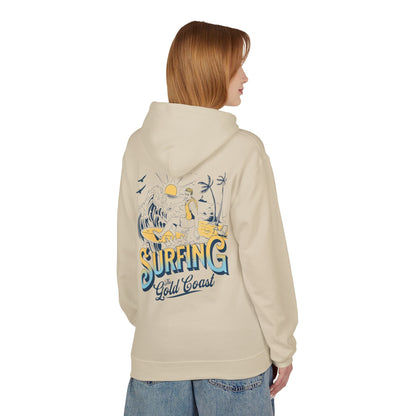 Surfing The Gold Coast Unisex Hoodie - Style Circus