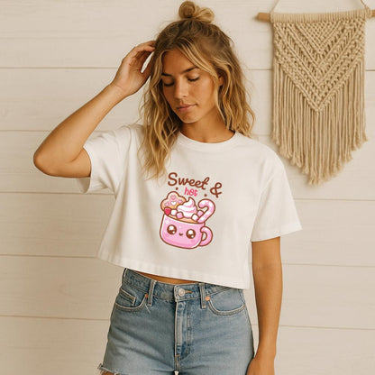 Sweet and Hot Crop Tee