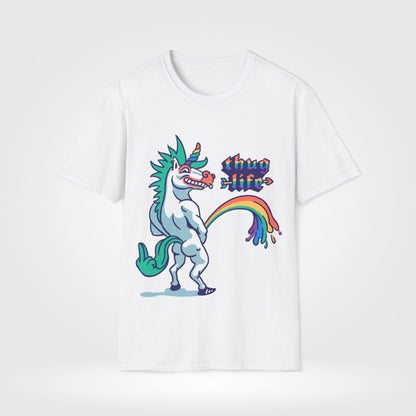 Thug Life Unicorn LGBTQ T-Shirt - Style Circus