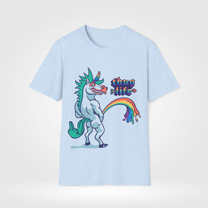 Thug Life Unicorn LGBTQ T-Shirt - Style Circus