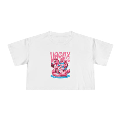 Vacation Vibes Crop Tee