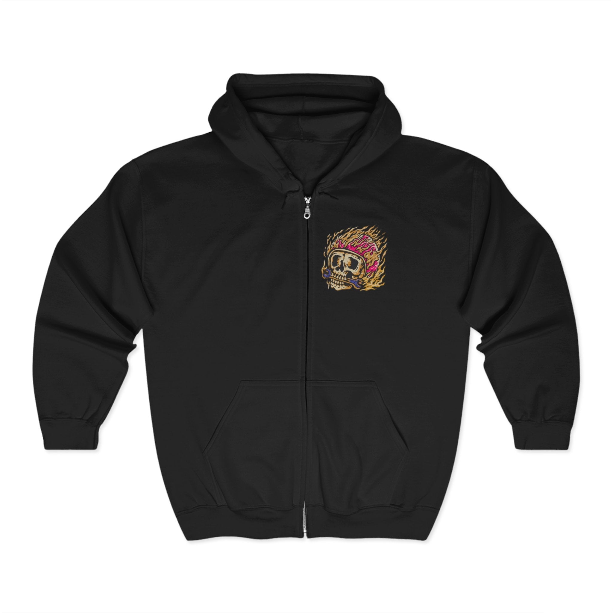Vintage Garage Unisex Zip-Up Hoodie