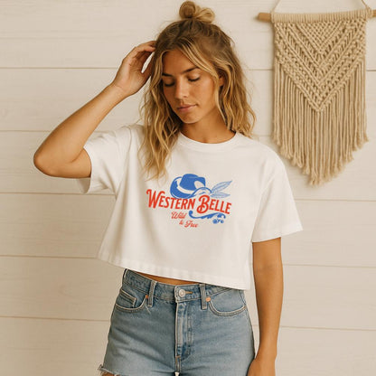 Western Belle Crop Tee